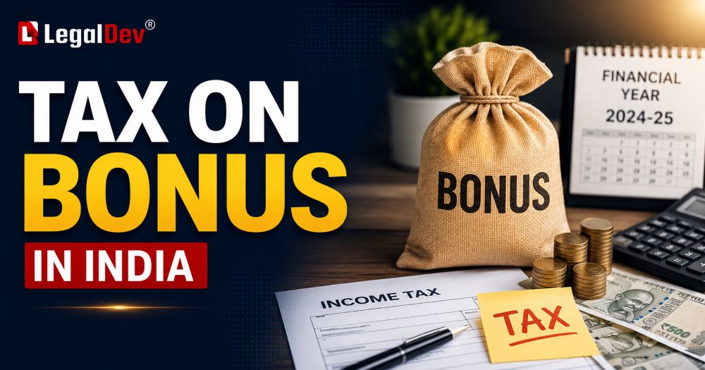 Tax on Bonus in India
